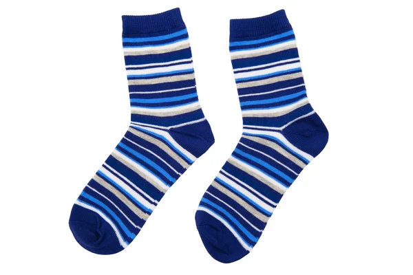 Gestreepte sokken — Stockfoto
