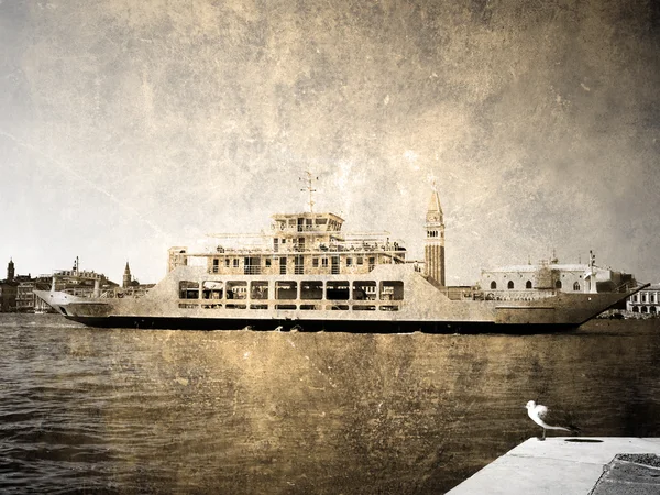 Big Venetian ship — Stock Photo, Image