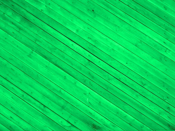 Zielony podłogi drewniane — Zdjęcie stockowe