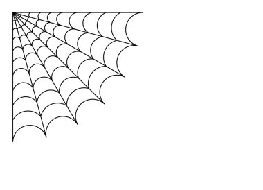 Spider web clipart