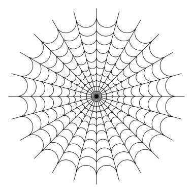 yuvarlak örümcek ağı