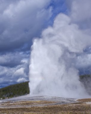 Old Faithful Geyser Eruption