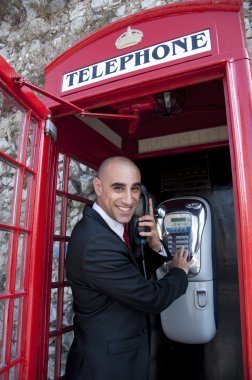 kamu telefonda iş adamı