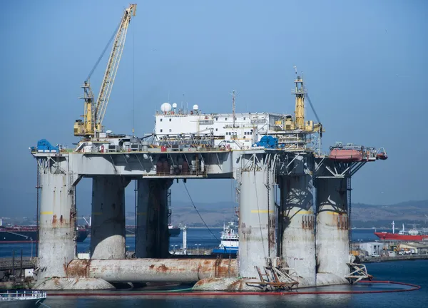 Piattaforma di perforazione offshore — Foto Stock