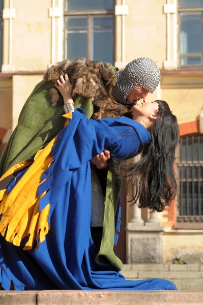 Historia de amor en el estilo medieval —  Fotos de Stock