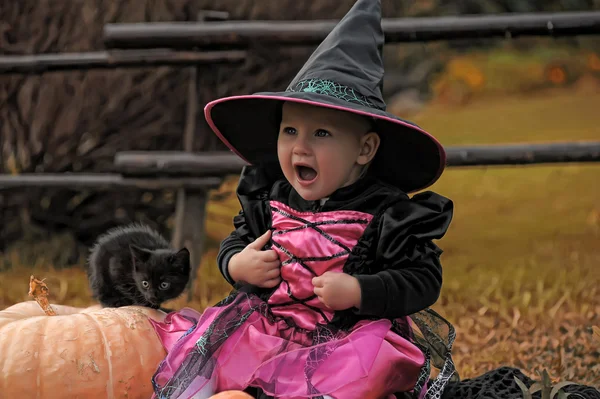 A kis boszorkány — Stock Fotó
