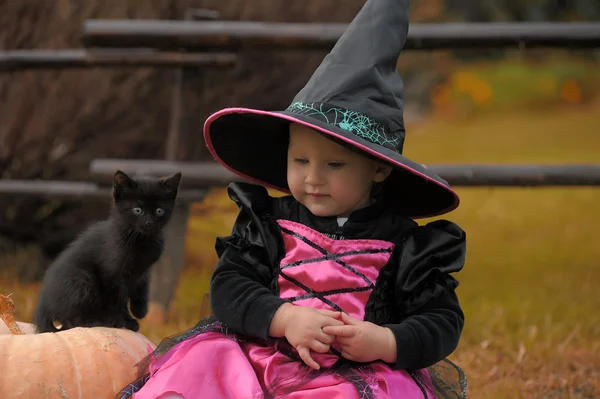 Küçük cadı — Stok fotoğraf
