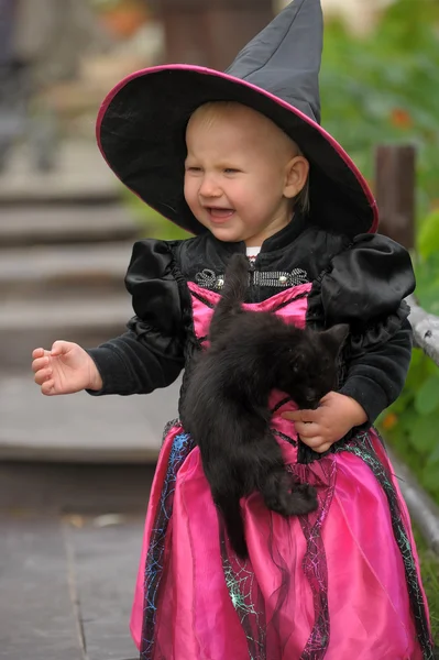 Küçük cadı — Stok fotoğraf