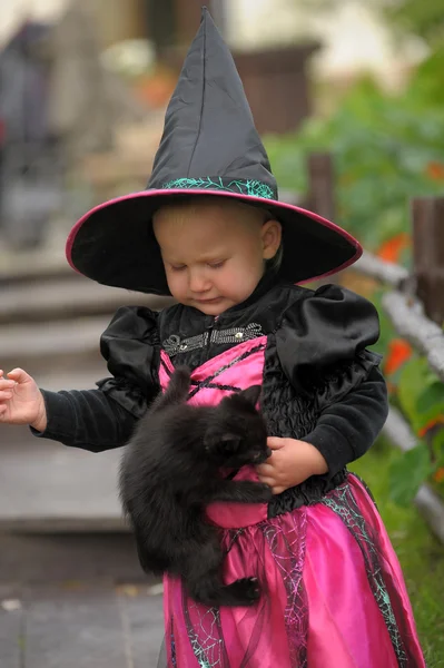 Pequena bruxa — Fotografia de Stock