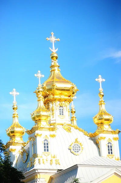 Church of Grand Palace in Petrodvorets — Stock Photo, Image