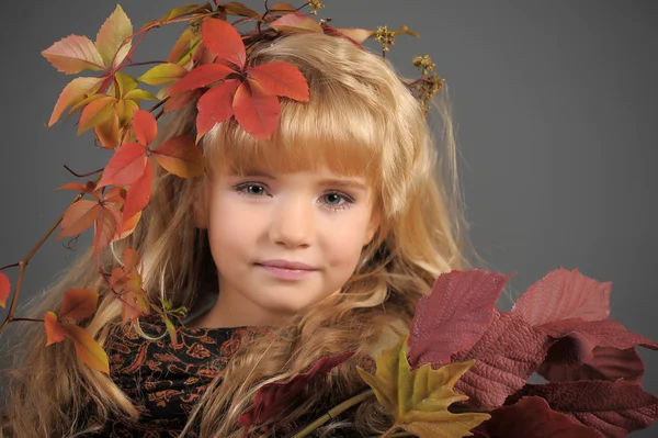 Осенняя принцесса — стоковое фото