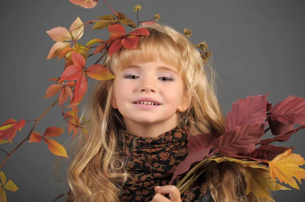Podzimní princezna — Stock fotografie