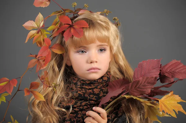 Jesienna księżniczka — Zdjęcie stockowe