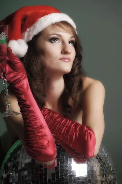 Karácsonyi lány. — Stock Fotó