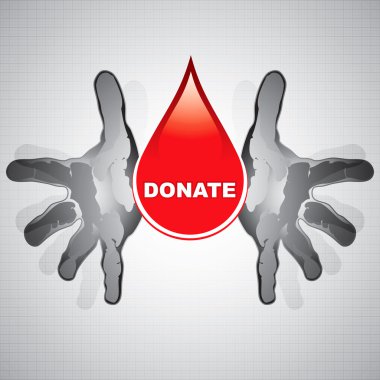 Blood donation clipart