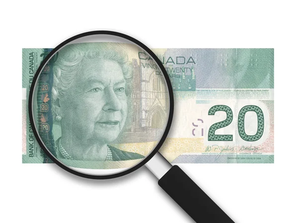 20 dólares canadenses — Fotografia de Stock