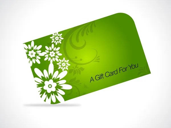 A Gift Card For You — Stock Vector