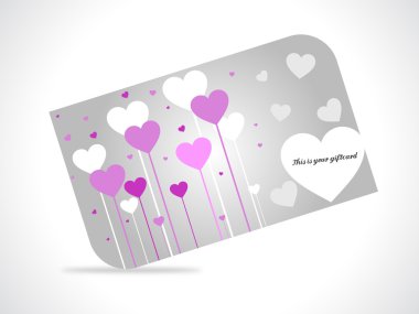 Hearts Giftcard clipart