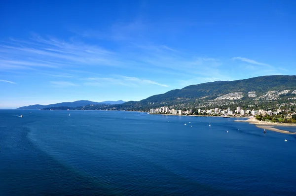 Burrard Inlet Vancouver — Stockfoto