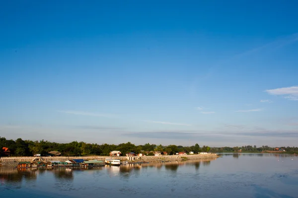 Moon River en Ubon Ratchathani, Tailandia — Foto de Stock