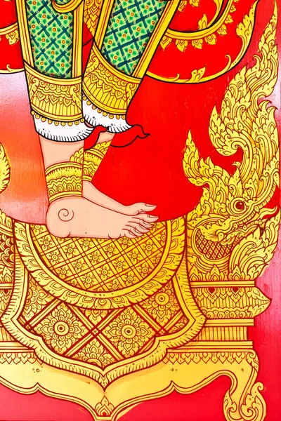 Thaise schilderij kunst — Stockfoto