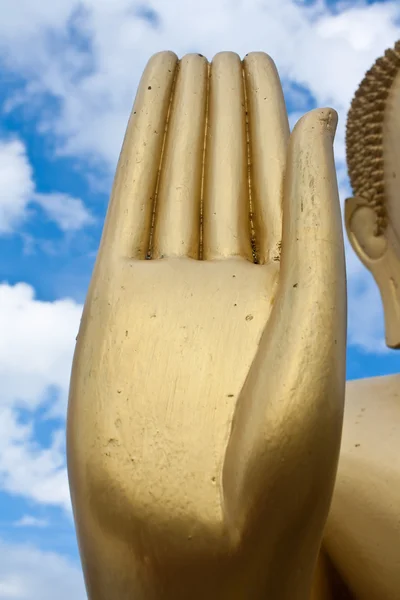 De hand Boeddhabeeld — Stockfoto