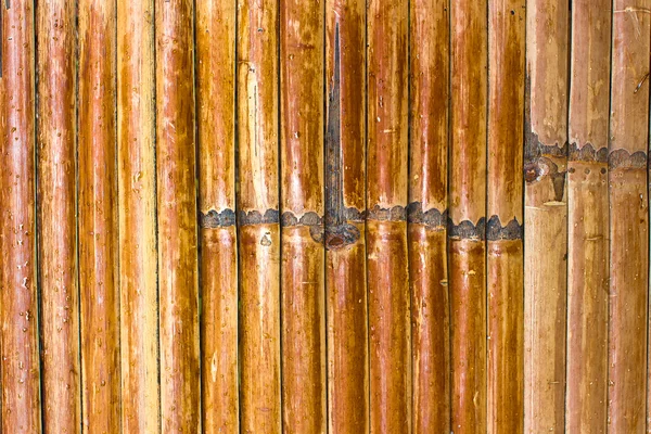 Bamboe hek — Stockfoto