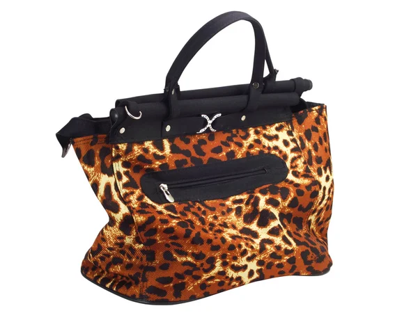 Leopard kvinnliga väska — Stockfoto