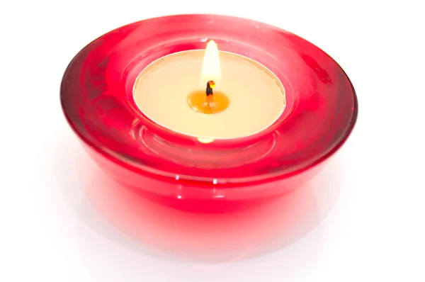 Burning Candle — Stock Photo, Image