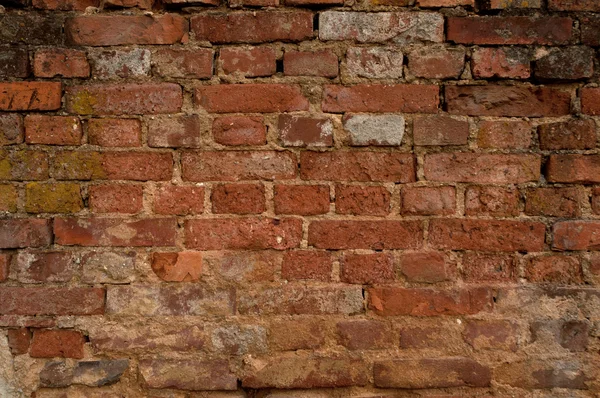 Yaşlı tuğla duvar — Stok fotoğraf