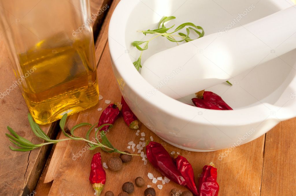 Mørtel og pestle — Stockfoto © jamdesign #7226196