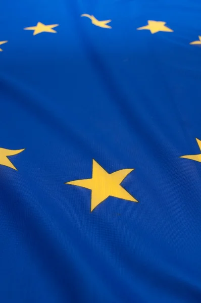 Bandera de la Unión Europea — Foto de Stock