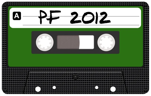 オーディオ カセット テープ 2012 — ストック写真