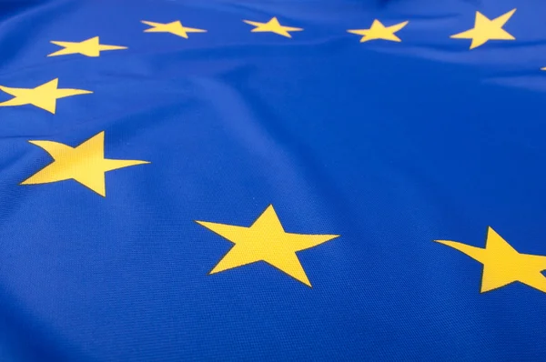 Прапор Європейського Союзу — стокове фото