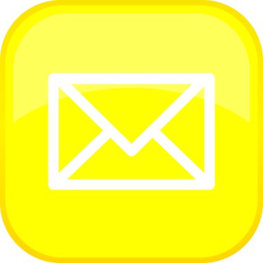 vektör posta düğmesi