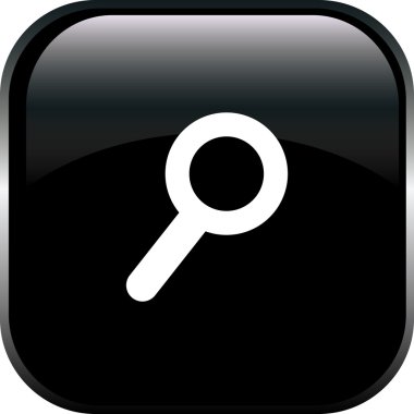 Magnifying glass icon clipart