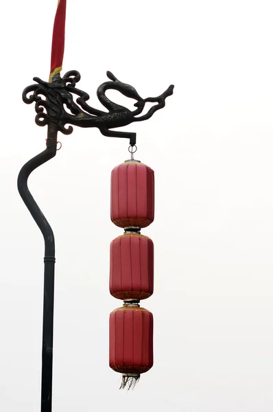 Traditional red lantern — Stock Photo, Image