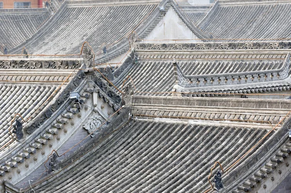 stock image Roofs of ancient buildings