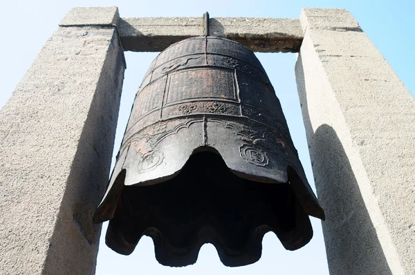 Ancient iron bell — Stock Photo, Image