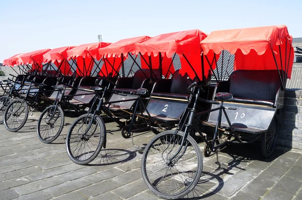 stock image Rickshaws in Xian