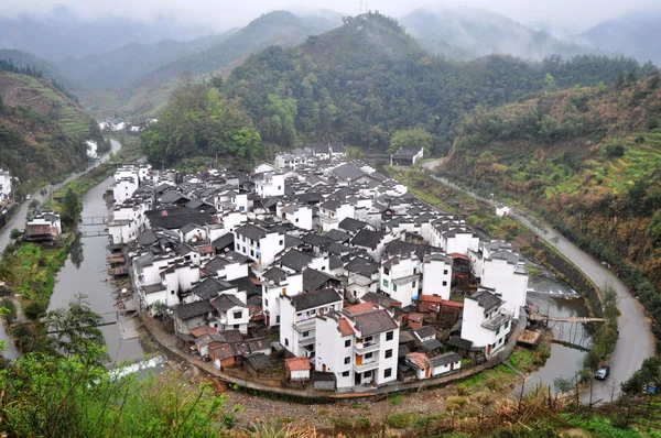 Traditioneel chinese dorp — Stockfoto