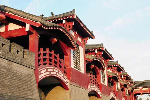 Edifícios antigos chineses — Fotografia de Stock