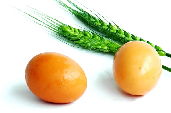 Huevo y trigo —  Fotos de Stock