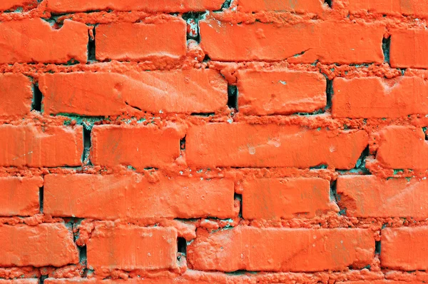 Фон червоної цегляної стіни — стокове фото