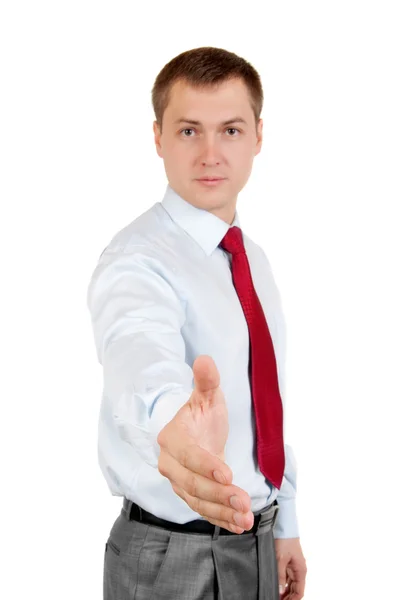 Portrait of a young business man — Stock Photo, Image