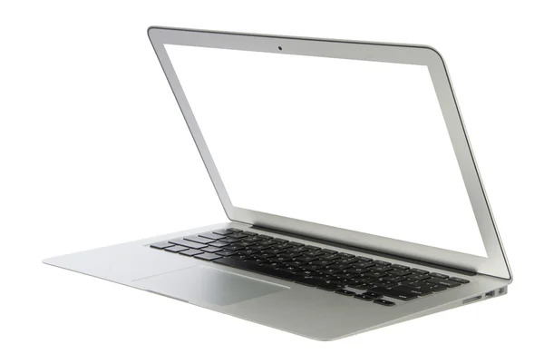 Σύγχρονη δημοφιλήs επιχείρηση laptop φορητό υπολογιστή — Φωτογραφία Αρχείου