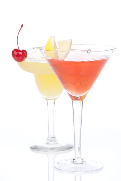 Cocktails Martini Tropicaux d'été à la vodka — Photo