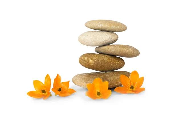 stock image Stones stacked balance.