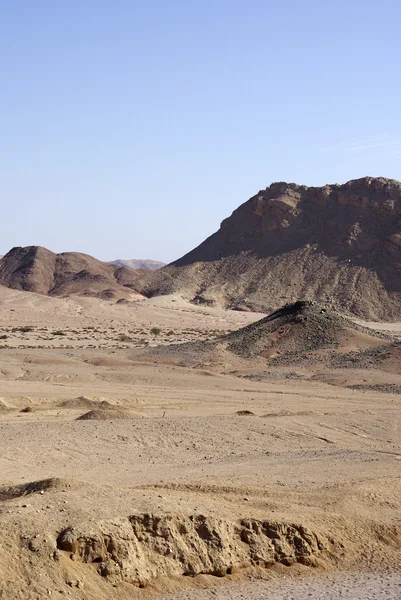 Deserto egípcio. Bela paisagem majestosa com montanhas . — Fotografia de Stock