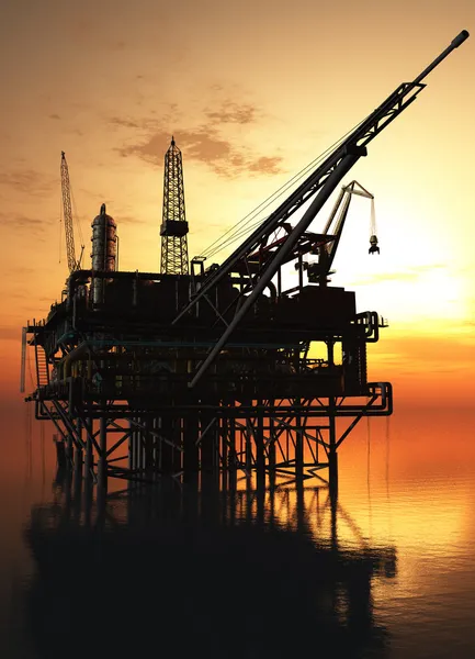 Equipamento de petróleo — Fotografia de Stock